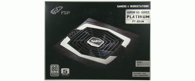 FSP Aurum 92+ PT-650M 650W 80 PLUS Platinum Power Supply Review