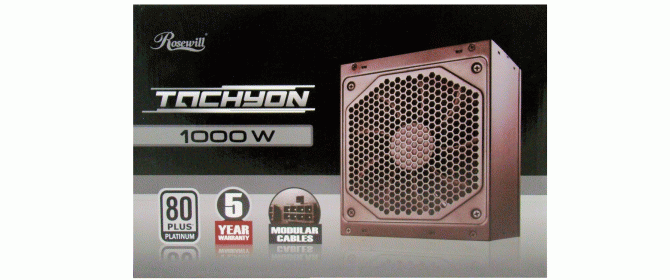 Rosewill Tachyon 1000W 80 PLUS Platinum Power Supply Review