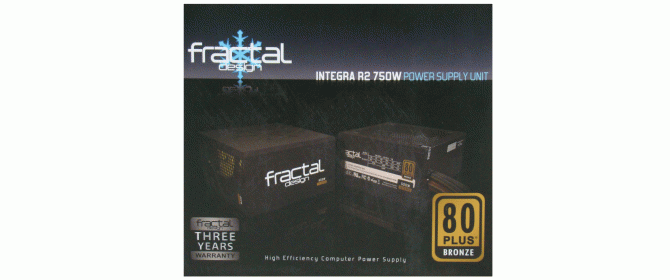 Fractal Design Integra R2 750W 80 PLUS Bronze Power Supply Review