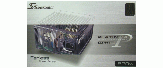 Seasonic Platinum 520 Fanless 520-Watt 80 PLUS Platinum Power Supply Review