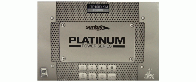 Sentey LTP1000-SM 1000W 80 PLUS Platinum Power Supply Review