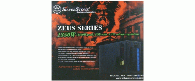 Silverstone Zeus 1350-Watt 80 PLUS Silver Power Supply Review