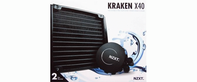 NZXT Kraken X40 140mm AIO CPU Cooler Review