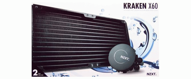 NZXT Kraken X60 280mm AIO CPU Cooler Review