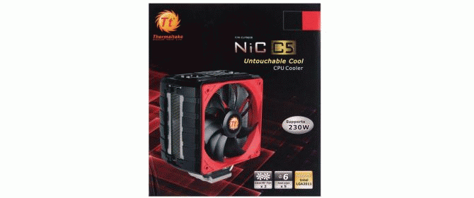 Thermaltake NiC C5 Untouchable Cool CPU Cooler Review