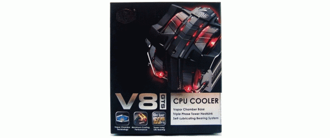 Cooler Master V8 GTS CPU Cooler Review