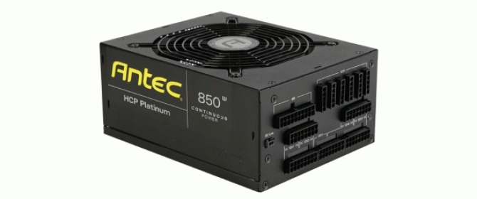 Antec HCP-850 Platinum 850-Watt 80 PLUS Platinum Power Supply Review
