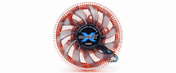 Zalman CNPS2X Mini-ITX CPU Cooler Review