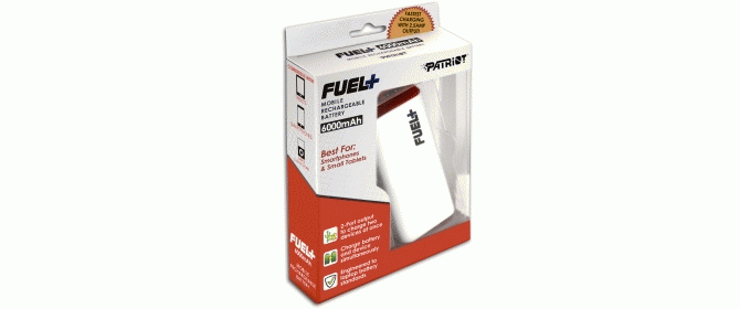 Patriot FUEL+ 6000mAh Mobile Rechargeable Battery Review