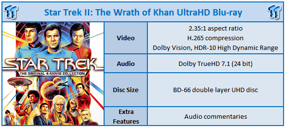 Star Trek II: The Wrath of Khan 4K Blu-ray Review