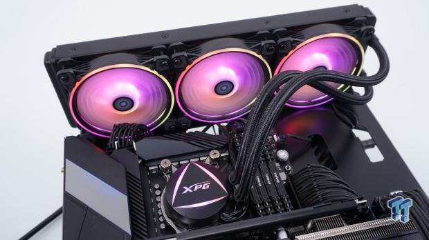 XPG Levante 360 Addressable RGB CPU Liquid Cooler Review