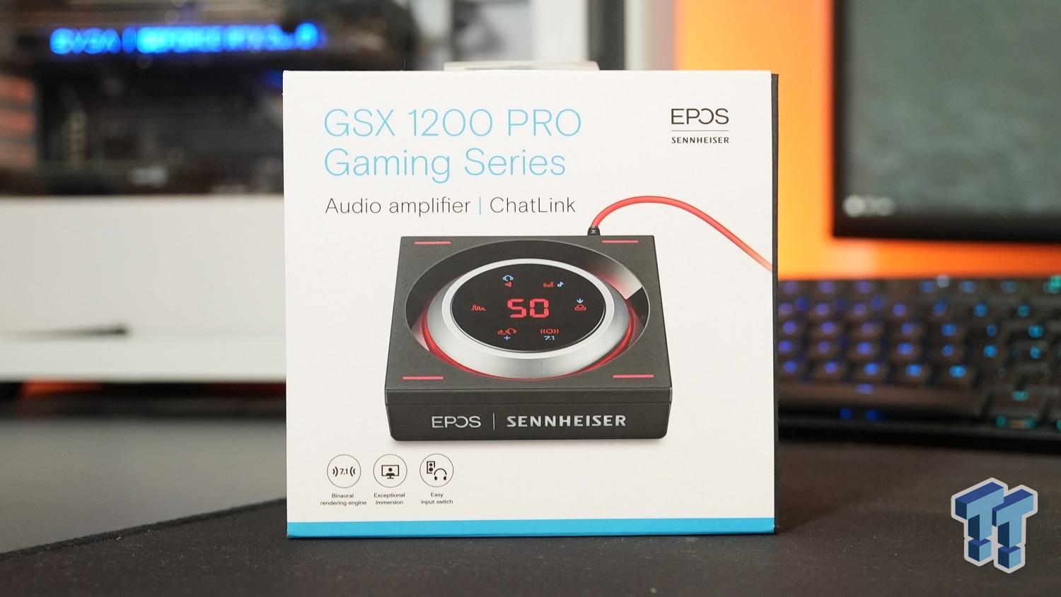 EPOS-Sennheiser GSX 1200 Pro Gaming Series Audio Amplifier Review