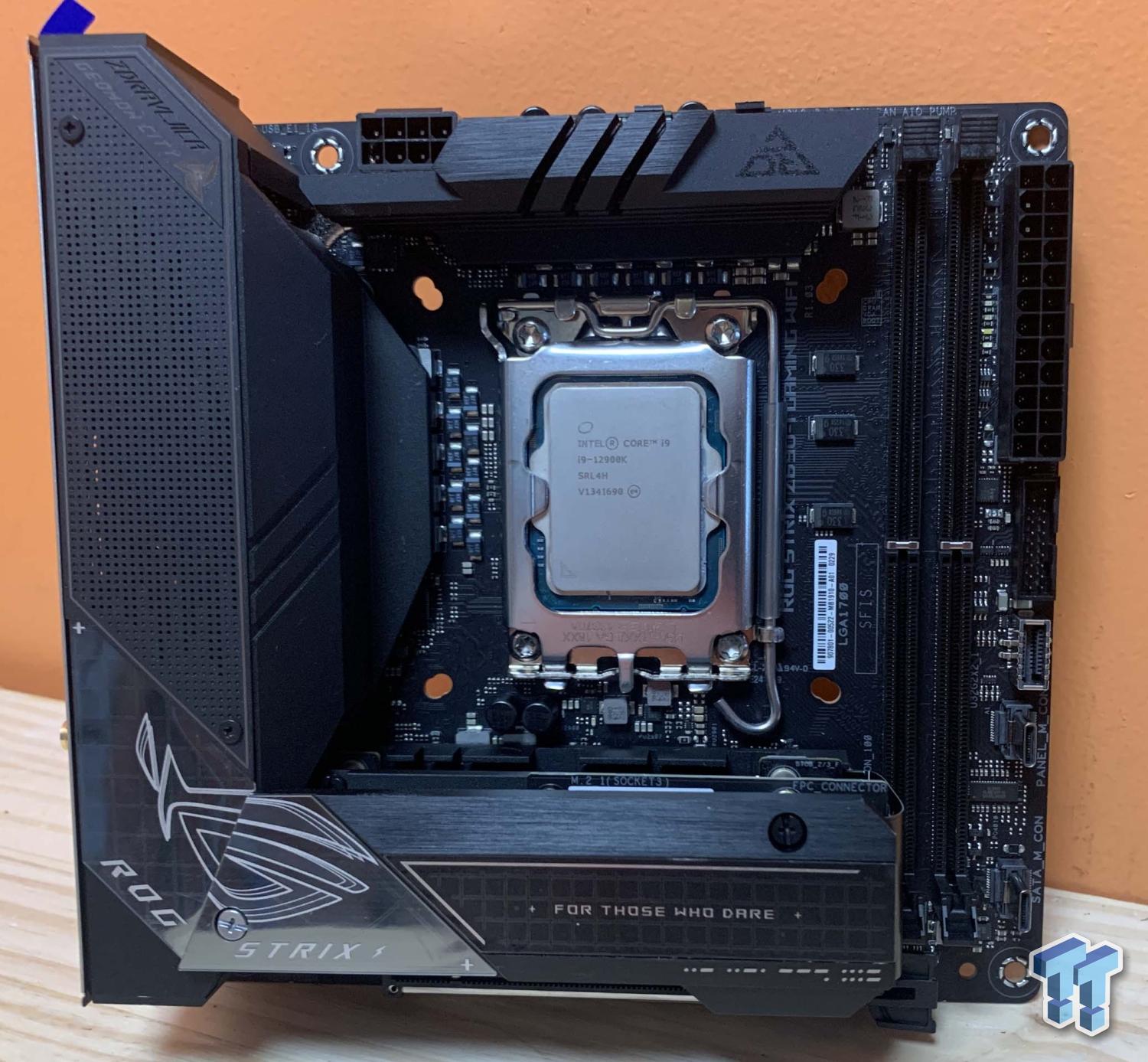 ASUS ROG Strix Z690-I Gaming WIFI Motherboard Review