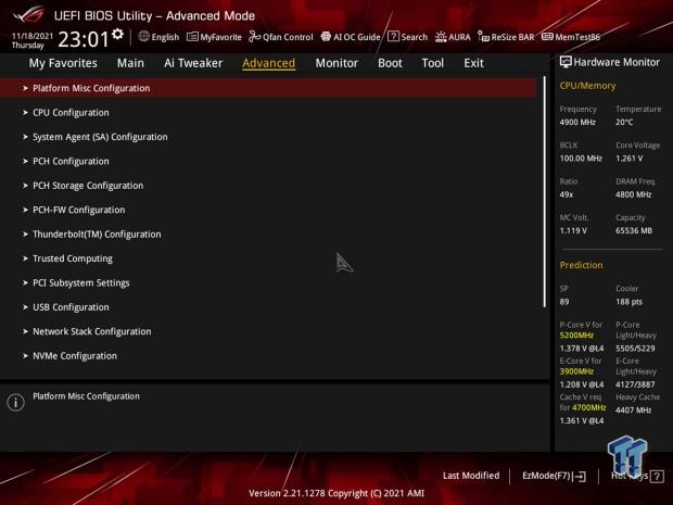 Open Gallery ASUS ROG Strix Z690-I Gaming WIFI Motherboard Review 22
