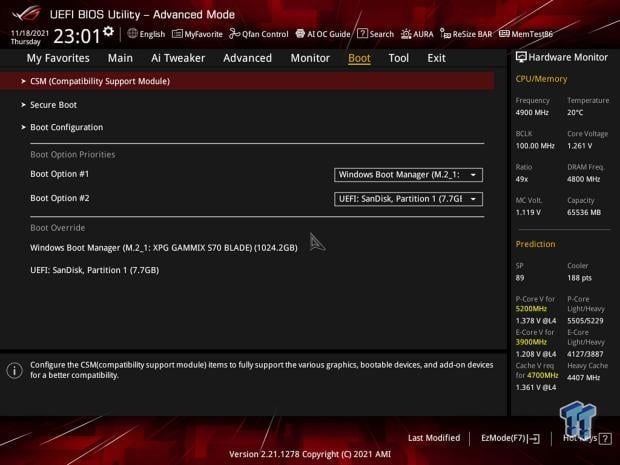 Open Gallery ASUS ROG Strix Z690-I Gaming WIFI Motherboard Review 24