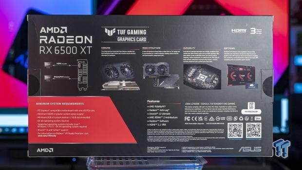 Open Gallery ASUS TUF Gaming Radeon RX 6500 XT OC Edition 4GB Review 502