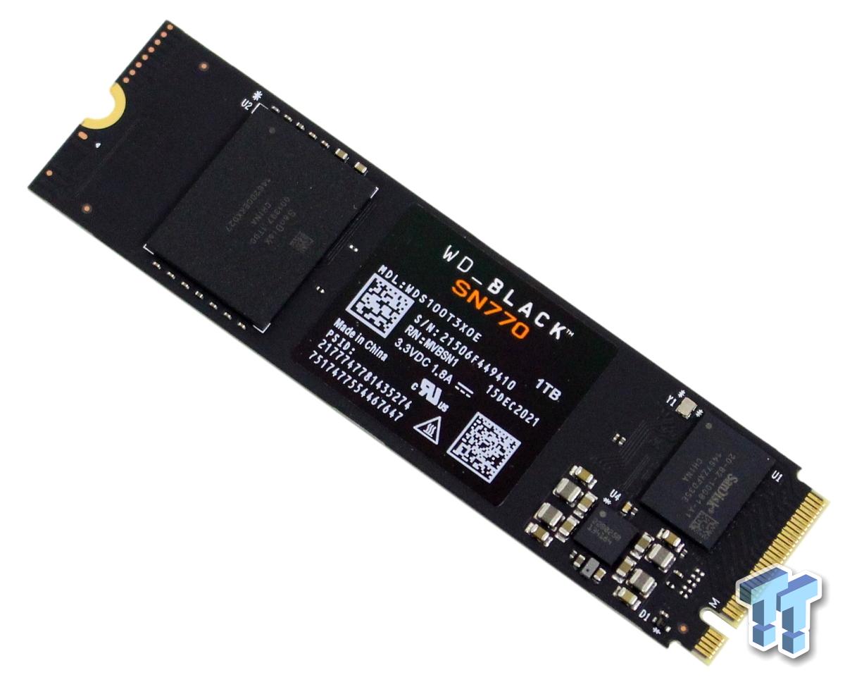 WD Black SN770 1TB SSD review