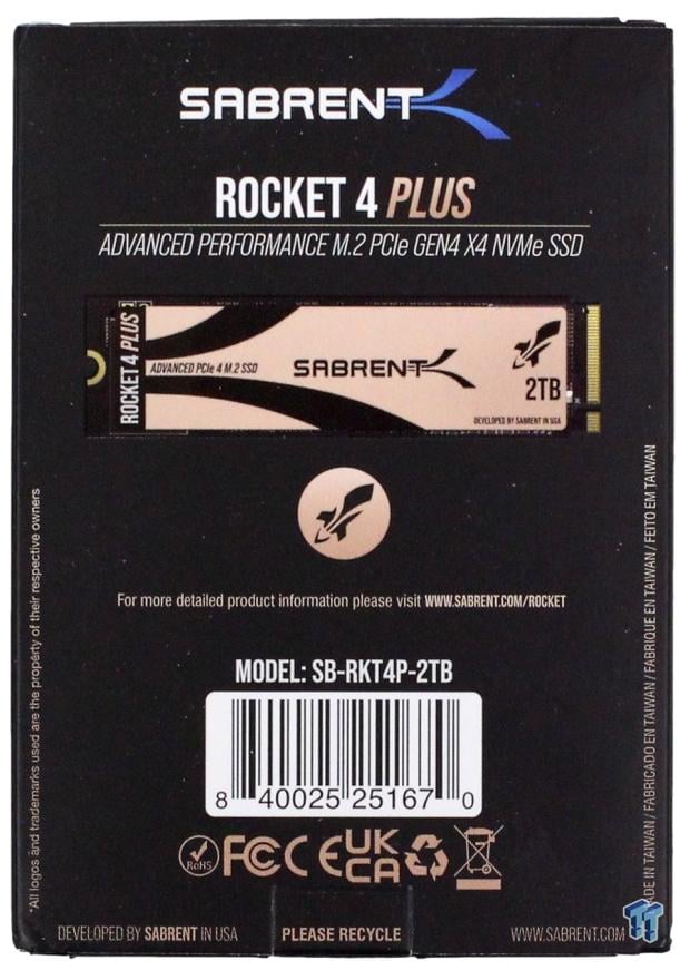 Sabrent Rocket 4 Plus B47R 2TB SSD Review - Hyper Class Performance 04