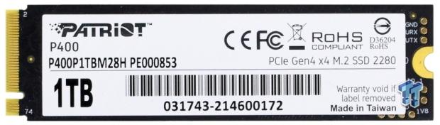 Open Gallery Patriot P400 1TB SSD Review 06