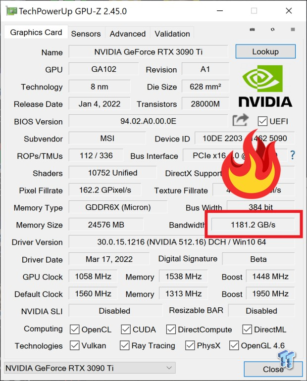 ASUS + MSI GeForce RTX 3090 Ti Tested: GDDR6X at 24Gbps+ in ETH Mining 301 | TweakTown.com