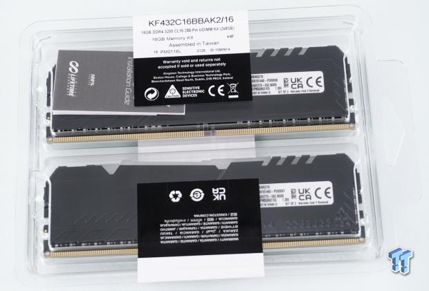 Kingston FURY Beast RGB 16GB KIT (2x8GB) 3200MHz DDR4 Desktop Memory  KF432C16BBAK2/16 