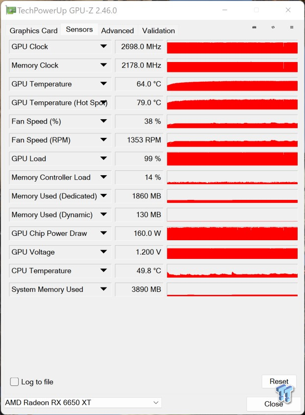 MSI Radeon RX 6650 XT GAMING X Review 902