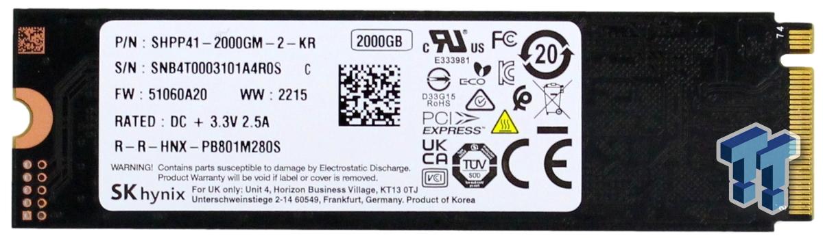 NEW SK hynix Platinum P41 2TB PCIe NVMe Gen4 M.2 2280 Internal SSD Up to  7000MB