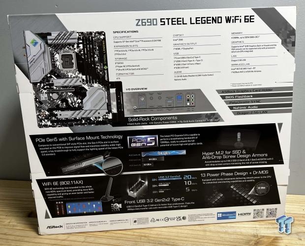 ASRock > Z690 Steel Legend WiFi 6E