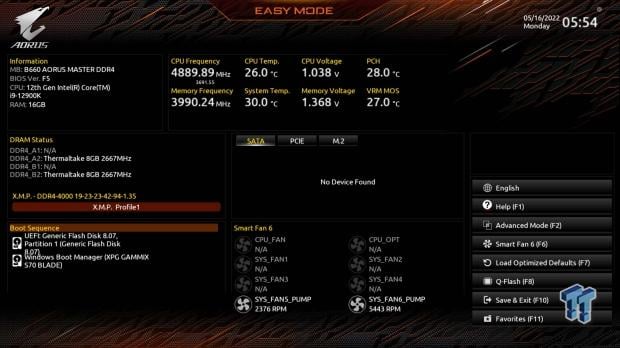 B660 AORUS Master DDR4 Motherboard Review 20