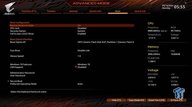 B660 AORUS Master DDR4 Motherboard Review 27
