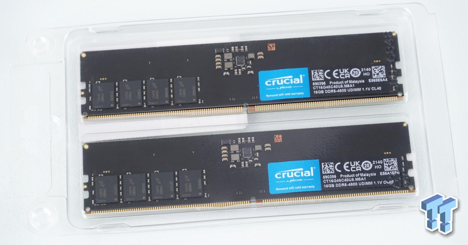 Crucial DDR5-4800 32GB Dual-Channel Memory Kit Review