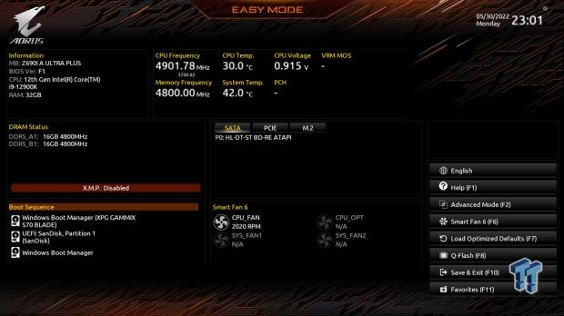 Open Gallery AORUS Z690i Ultra Plus Motherboard Review 20