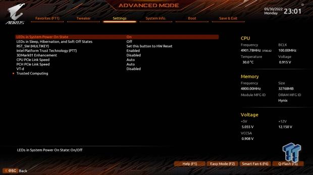 Open Gallery AORUS Z690i Ultra Plus Motherboard Review 25