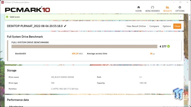 SN850x Performance - Driver / Software issue - WD SSD Drives