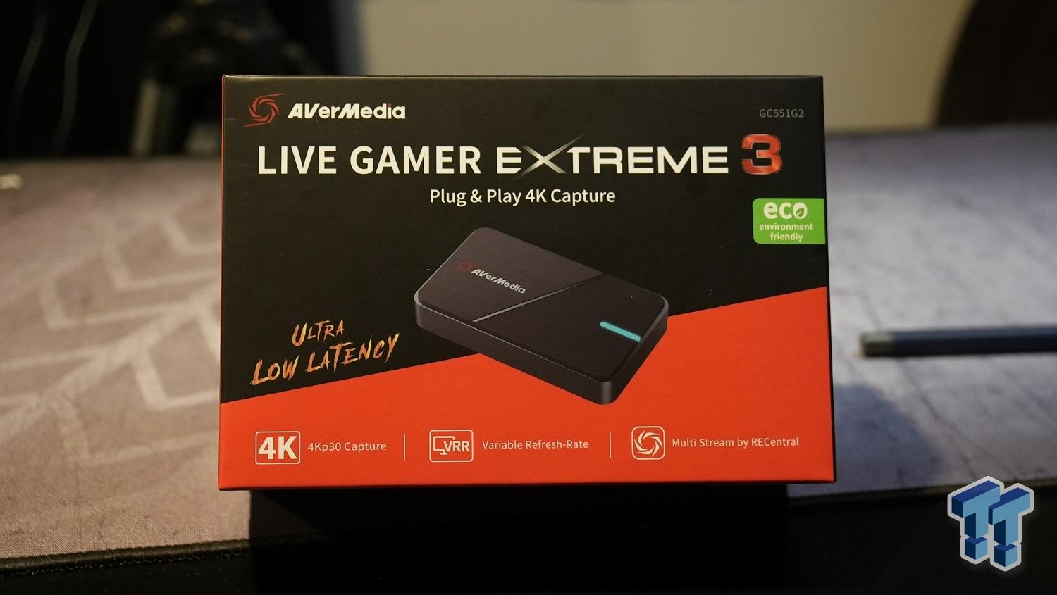 AVerMedia Live Gamer ULTRA GC553 – 4K60 HDR Pass-Through, 4K30