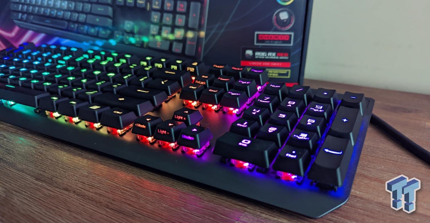 This WaterProof Optical Mechanical Keyboard Is Amazing! - Asus ROG STRIX  Scope RX Review 
