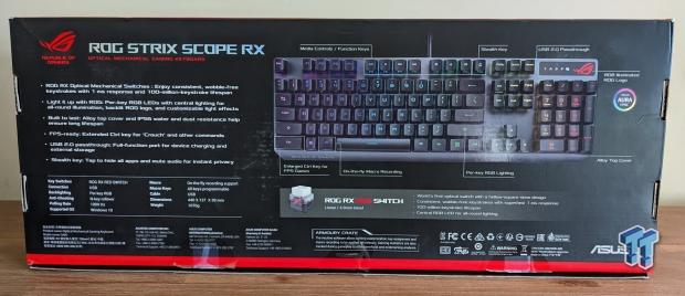 ASUS ROG STRIX SCOPE RX Gaming Keyboard Review 7 | TweakTown.com