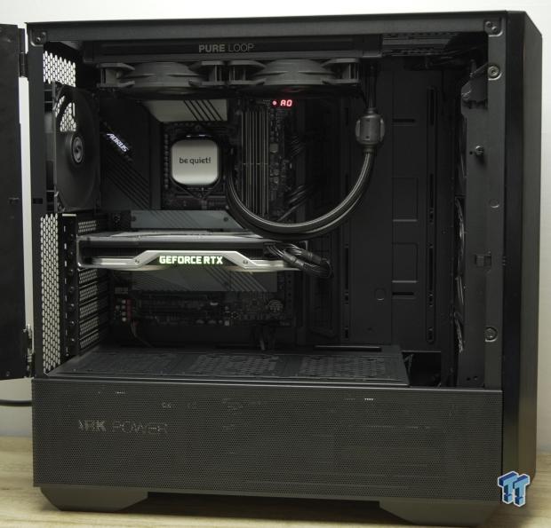 Just Lian Li Lancool III with front mounted Arctic Liquid Freezer