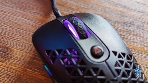 Fury Battler Optical Wired RGB Gaming Mouse, 6400 DPI