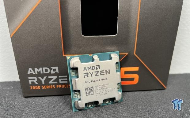 AMD Ryzen 5 7600X 6-core 12-thread Desktop Processor