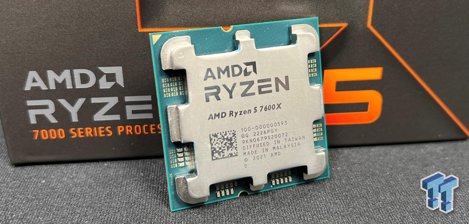 AMD 100-000000593  AMD Ryzen 5 7600X processeur 4,7 GHz 32 Mo L3