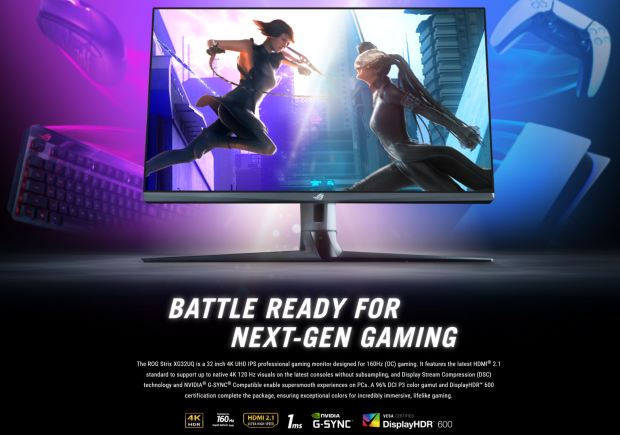 Battle Ready HDMI 2.1 Gaming Monitors