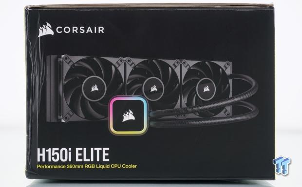 Corsair iCUE H150i ELITE RGB 360mm (2022), Black (CW-9060060-WW)