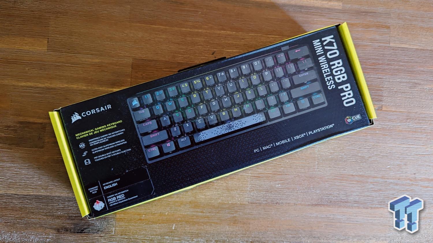 Corsair K70 RGB PRO MINI WIRELESS Keyboard Review