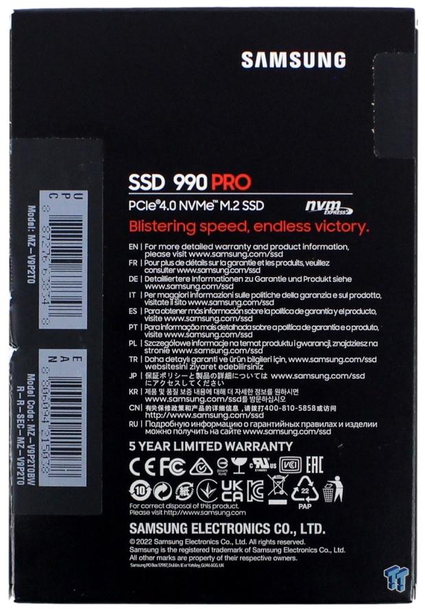 Samsung 990 Pro 2TB SSD Review - по -високо ниво 04