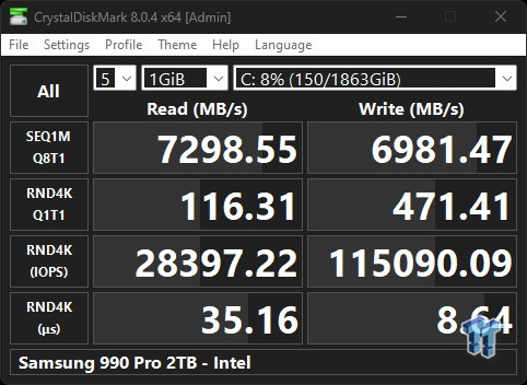 بررسی سامسونگ 990 Pro 2TB SSD - سطح بالاتر 12