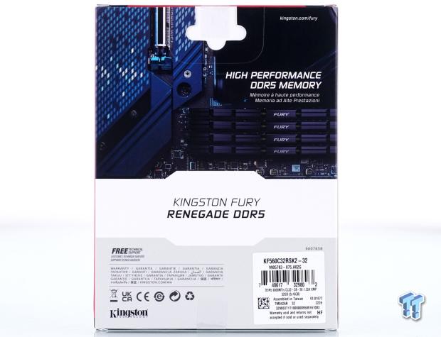 Kingston 32GB FURY Renegade DDR5 6000 MHz Module KF560C32RSA-32