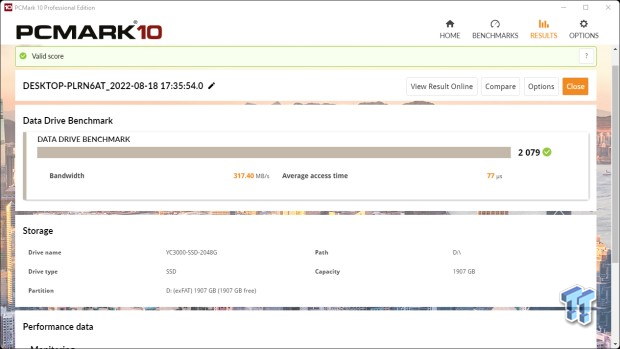 Revisión de SSD Orico Montage MTQ-40G 2TB - USB4 Power 16
