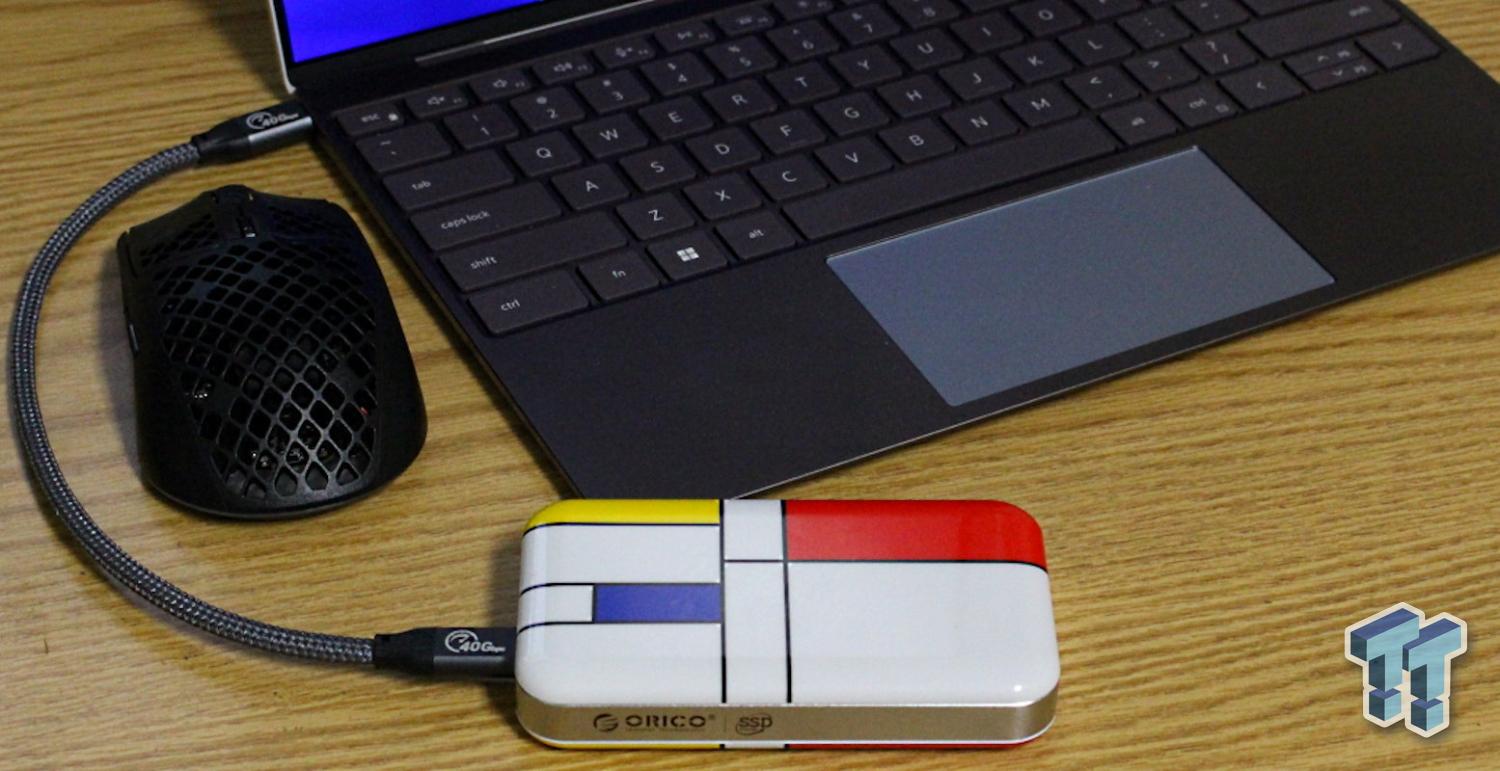 ORICO Montage-series Portable USB4 SSDs launch with Mondrian