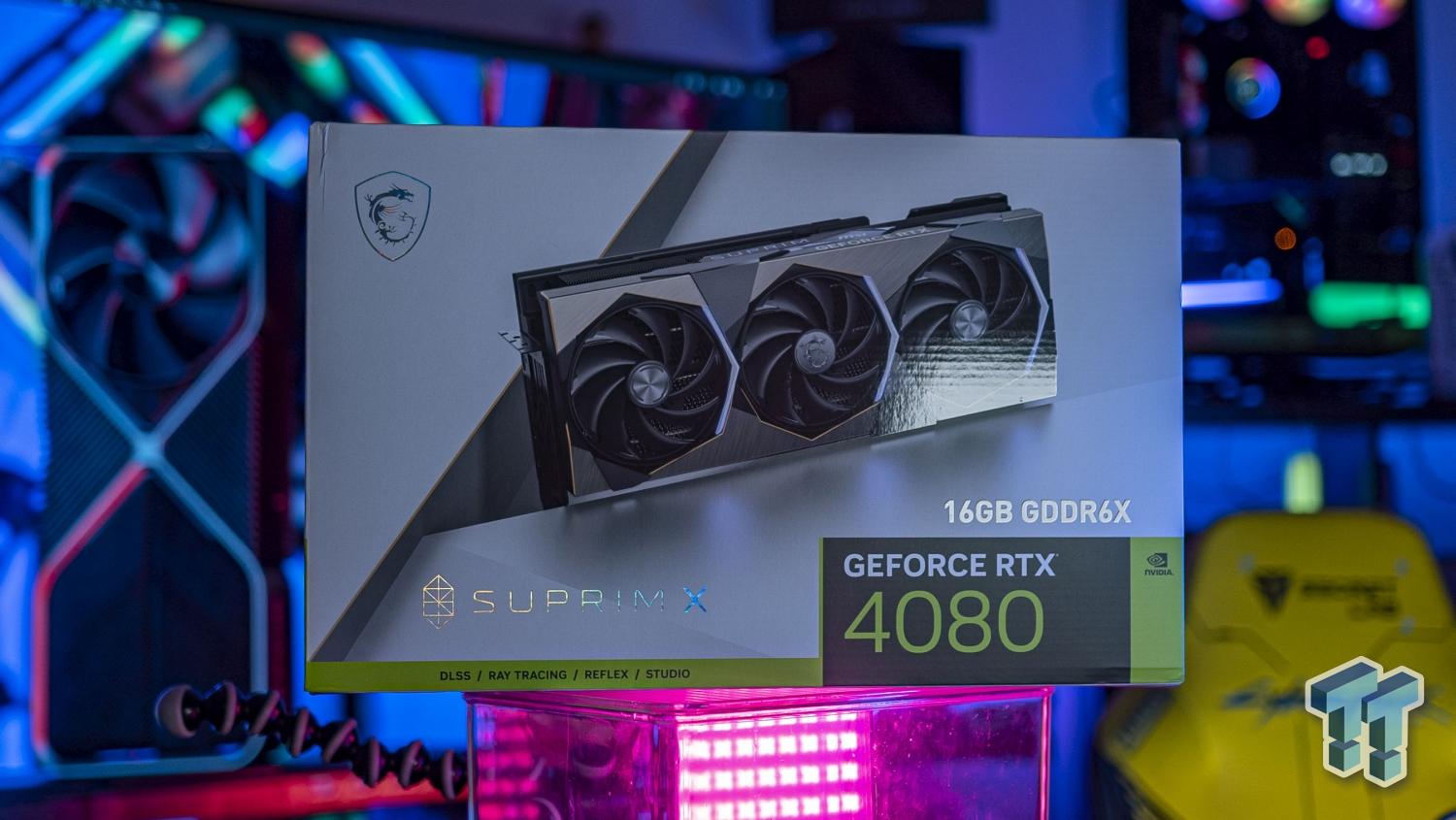 MSI GeForce RTX 4080 Suprim X Review – A 'Suprim' Design - GeekaWhat